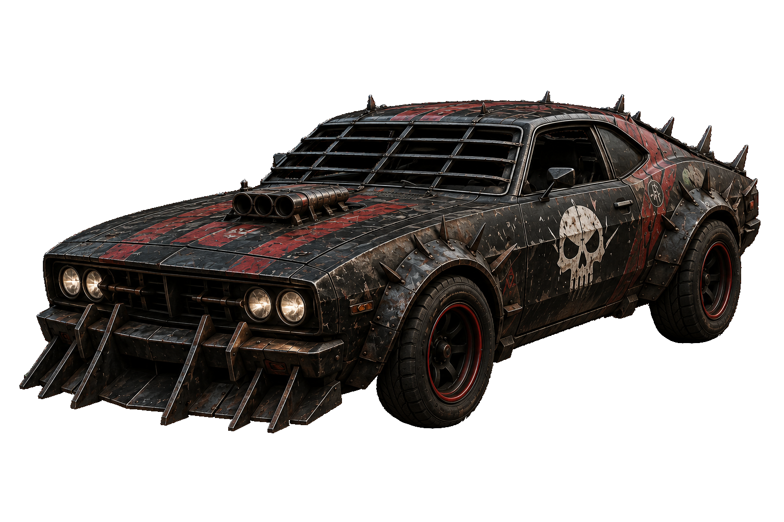 Deathlane armored muscle car